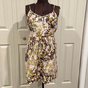 Madewell Floral Mini Dress size 6